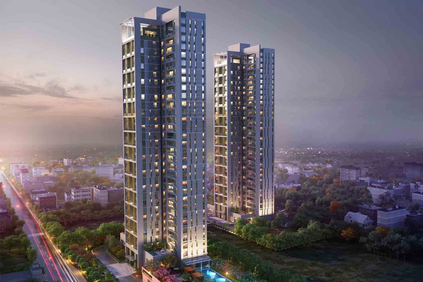 luxury apartments in kolkata