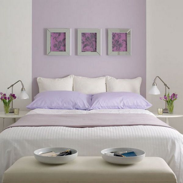 two colour combination for bedroom walls
