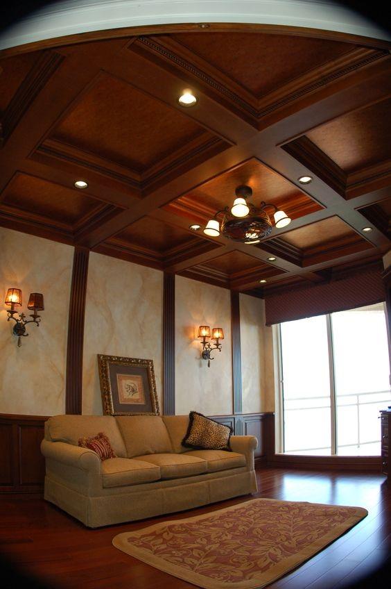wooden false ceiling design