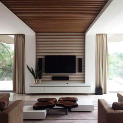 wooden false ceiling design