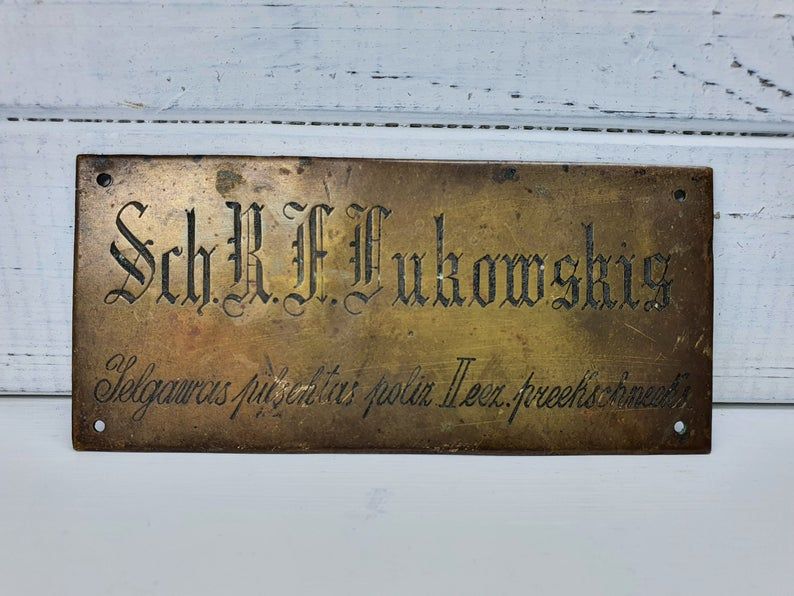 Name plate designs for flats