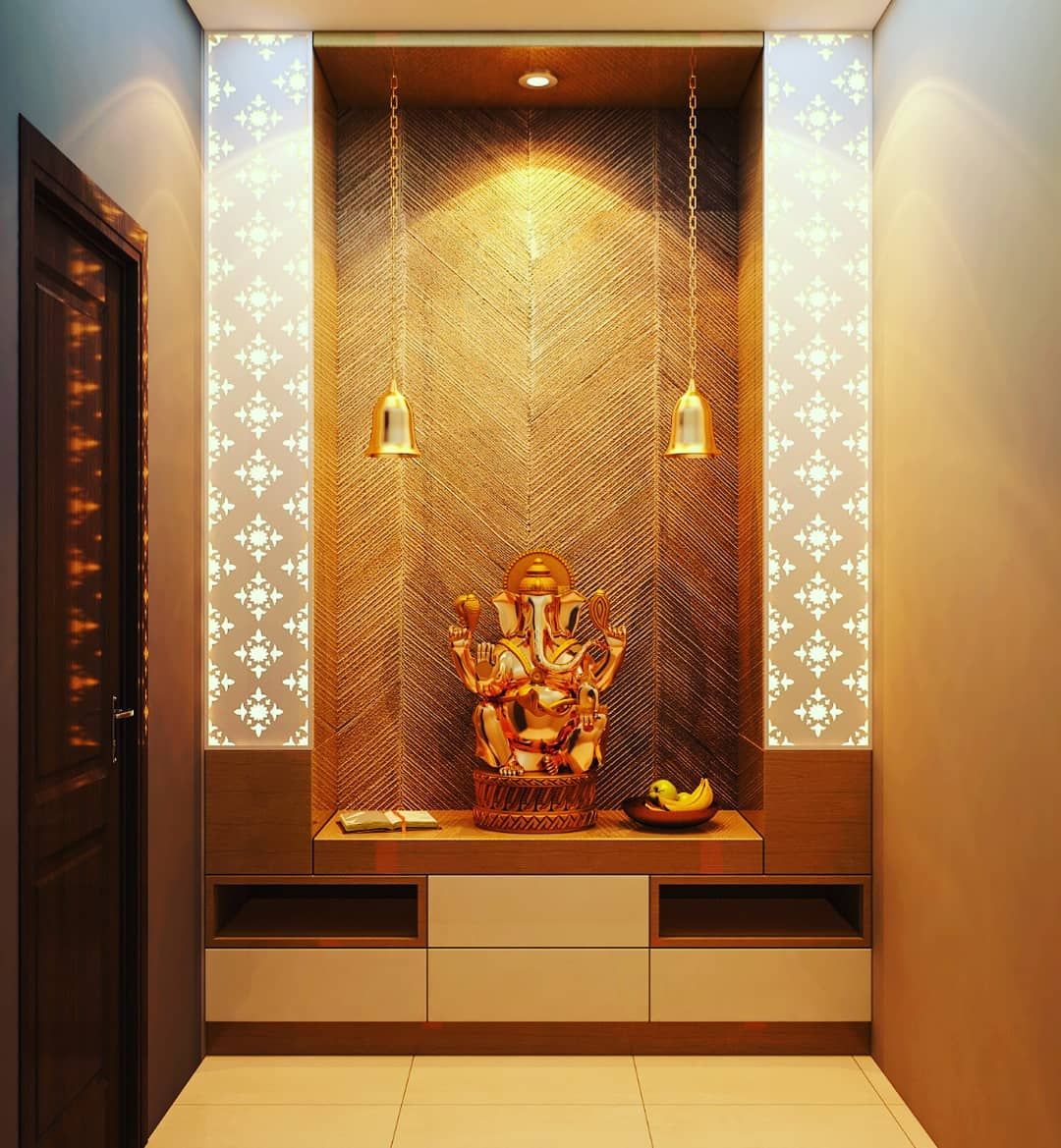 mandir designs for small flats