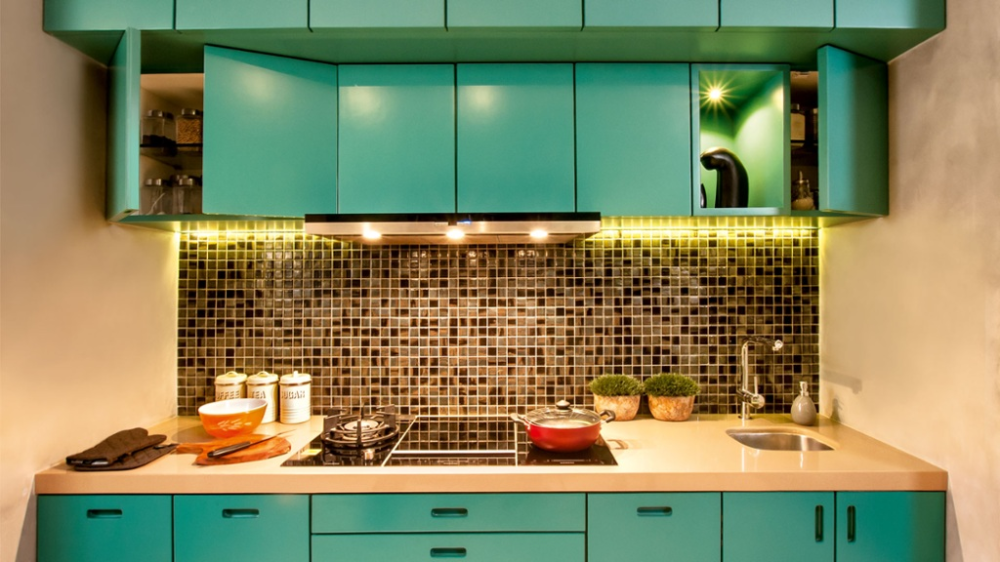 kitchen laminates color combination