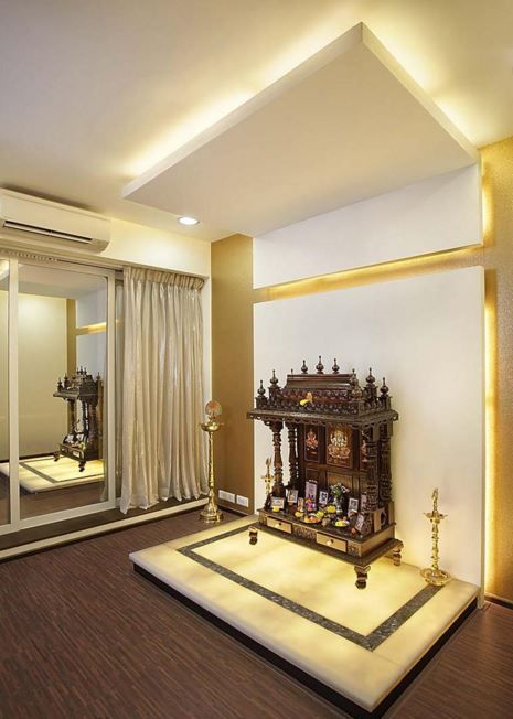 pooja room interior design