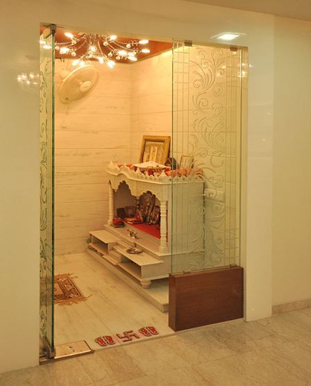 pooja room interior design