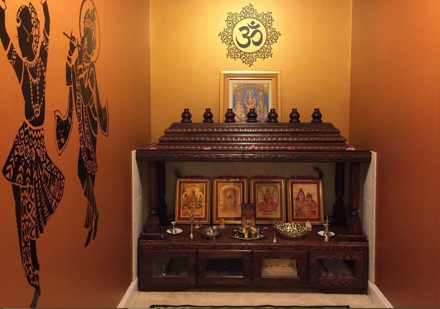 pooja room interior design