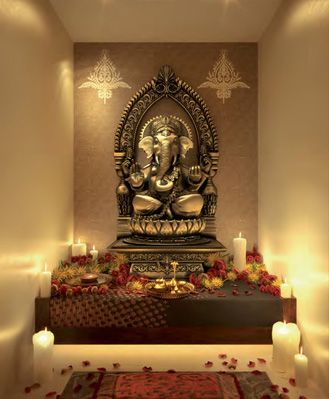pooja room interior design