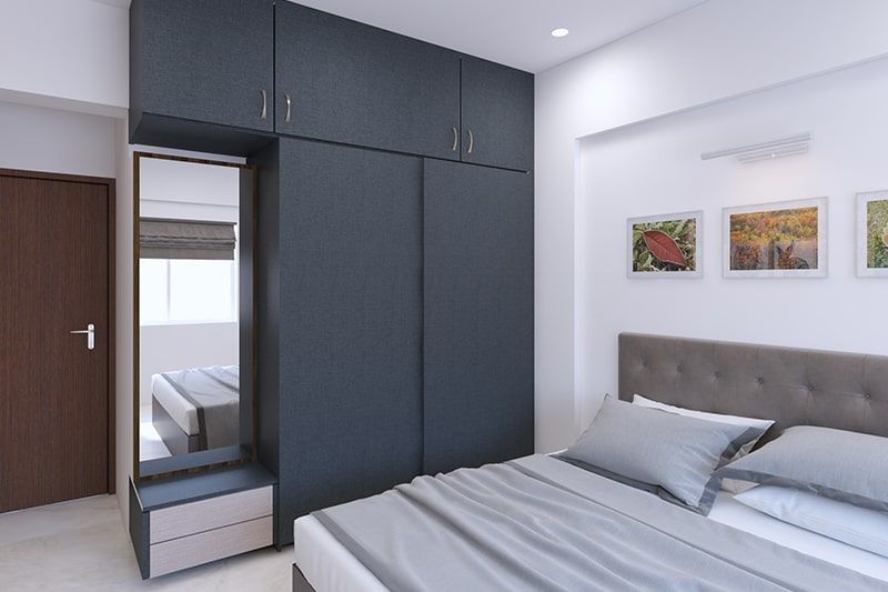 master bedroom wardrobe design with dressing table 