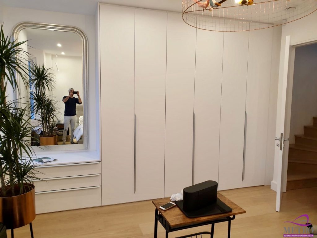 master bedroom wardrobe design with dressing table 