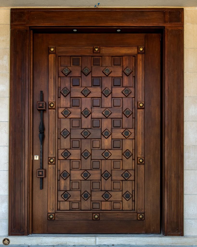 wooden door design