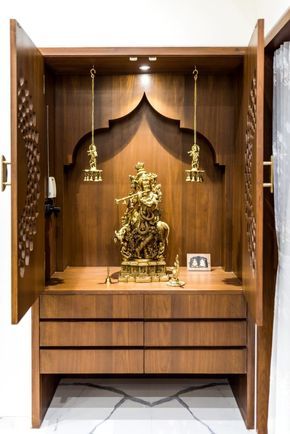 small pooja room designs in apartments