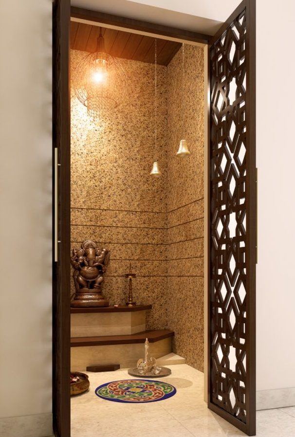 small pooja room designs in apartments