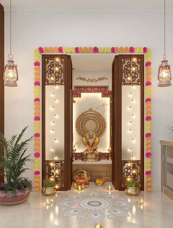 Puja room design