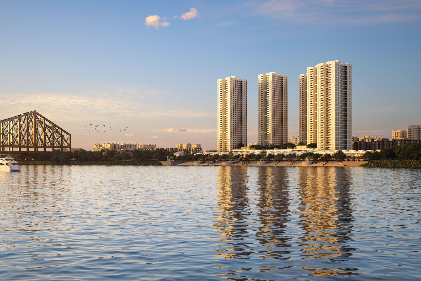 Elevation across the Ganges