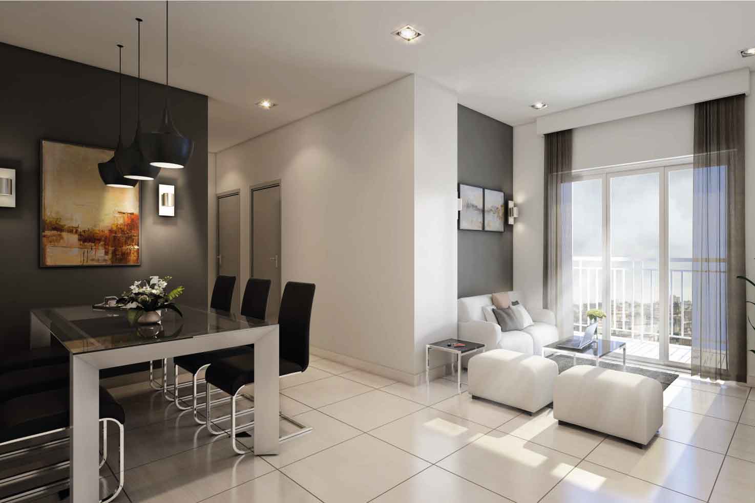 3 BHK Flats near Chowmatha