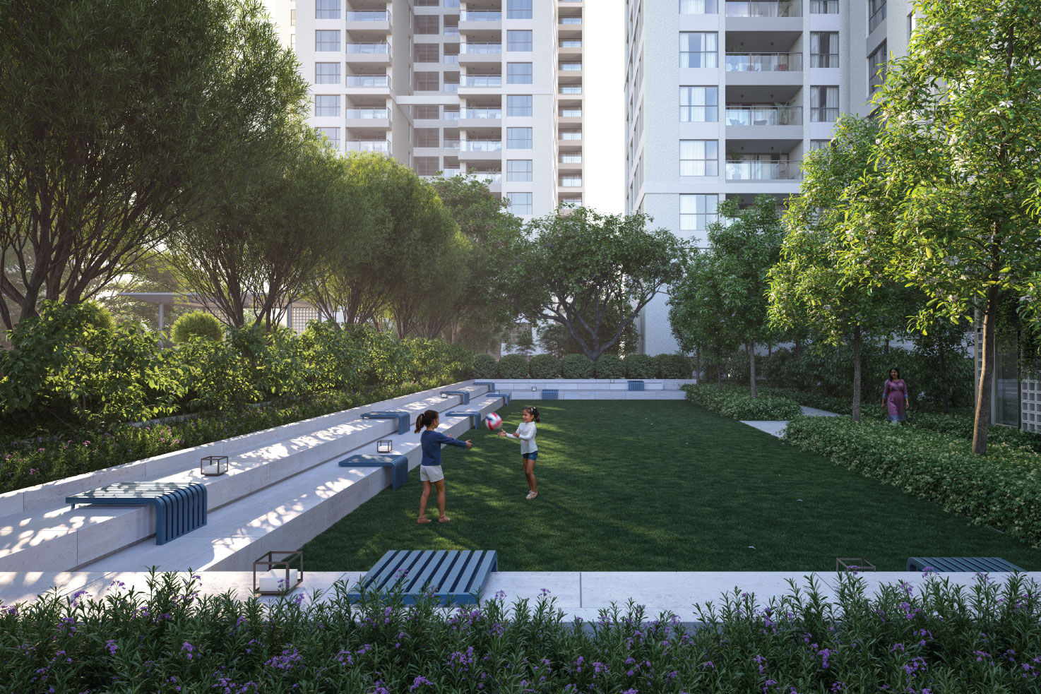 Open Lawn and Amphitheatre