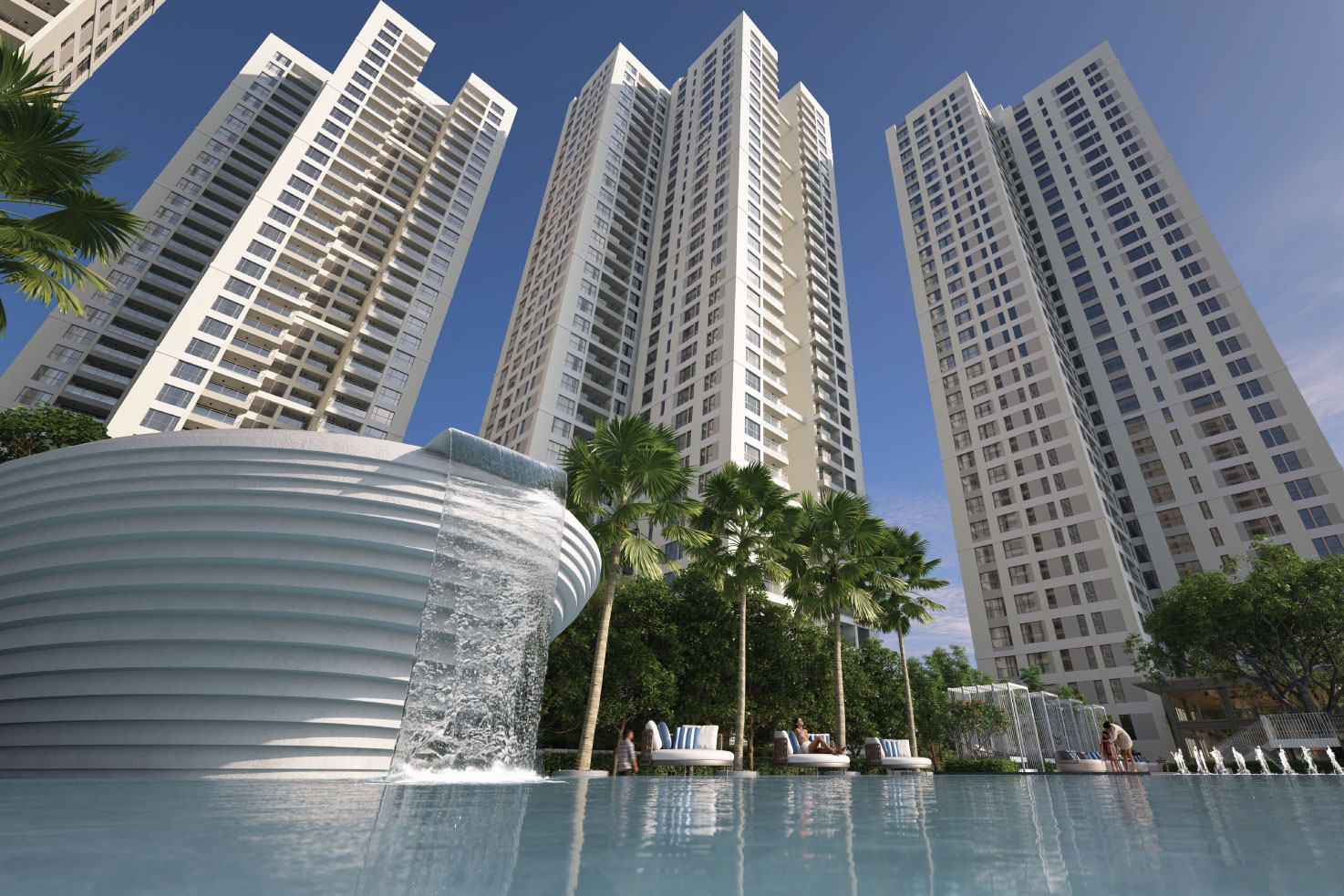 The River and Water Cascade